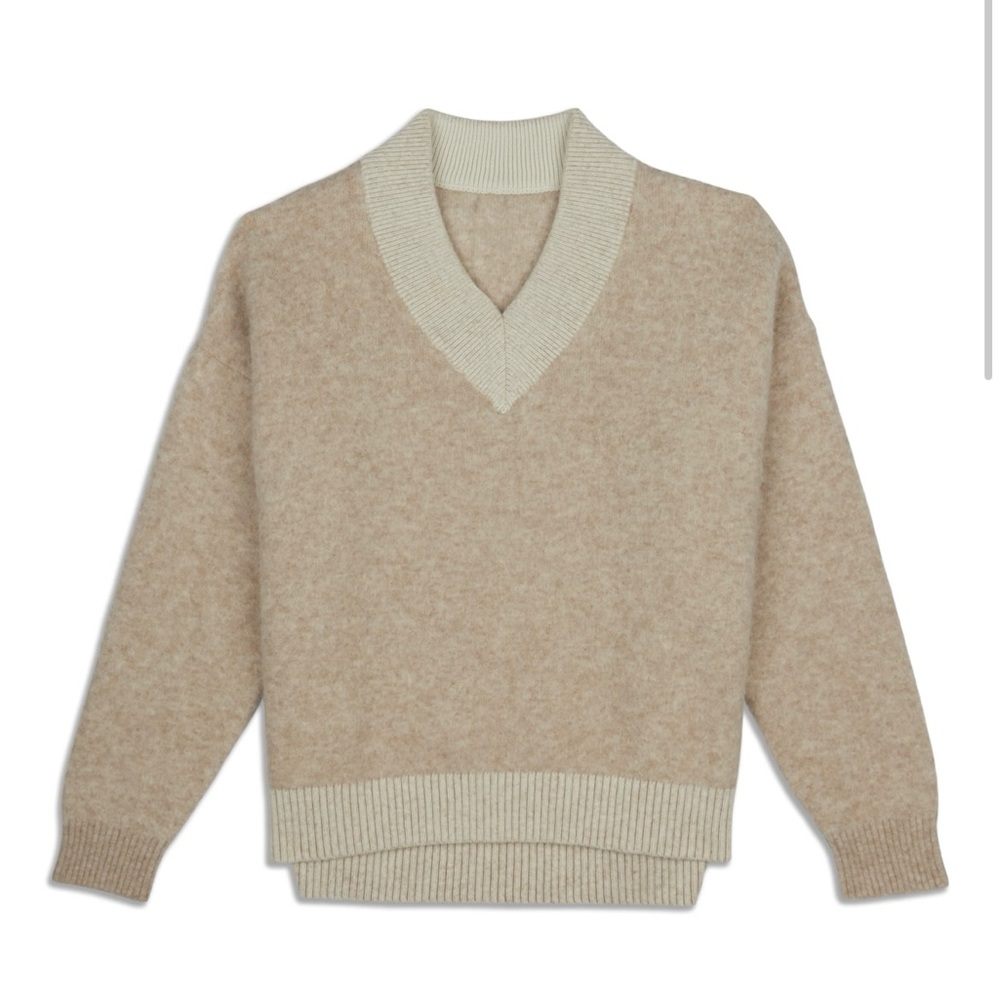 lululemon Alpaca Wool-Blend V-Neck Sweater